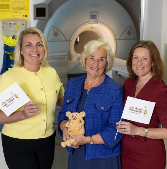 Suttie family’s £1.5m donation to The Archie Foundation for MRI scanner