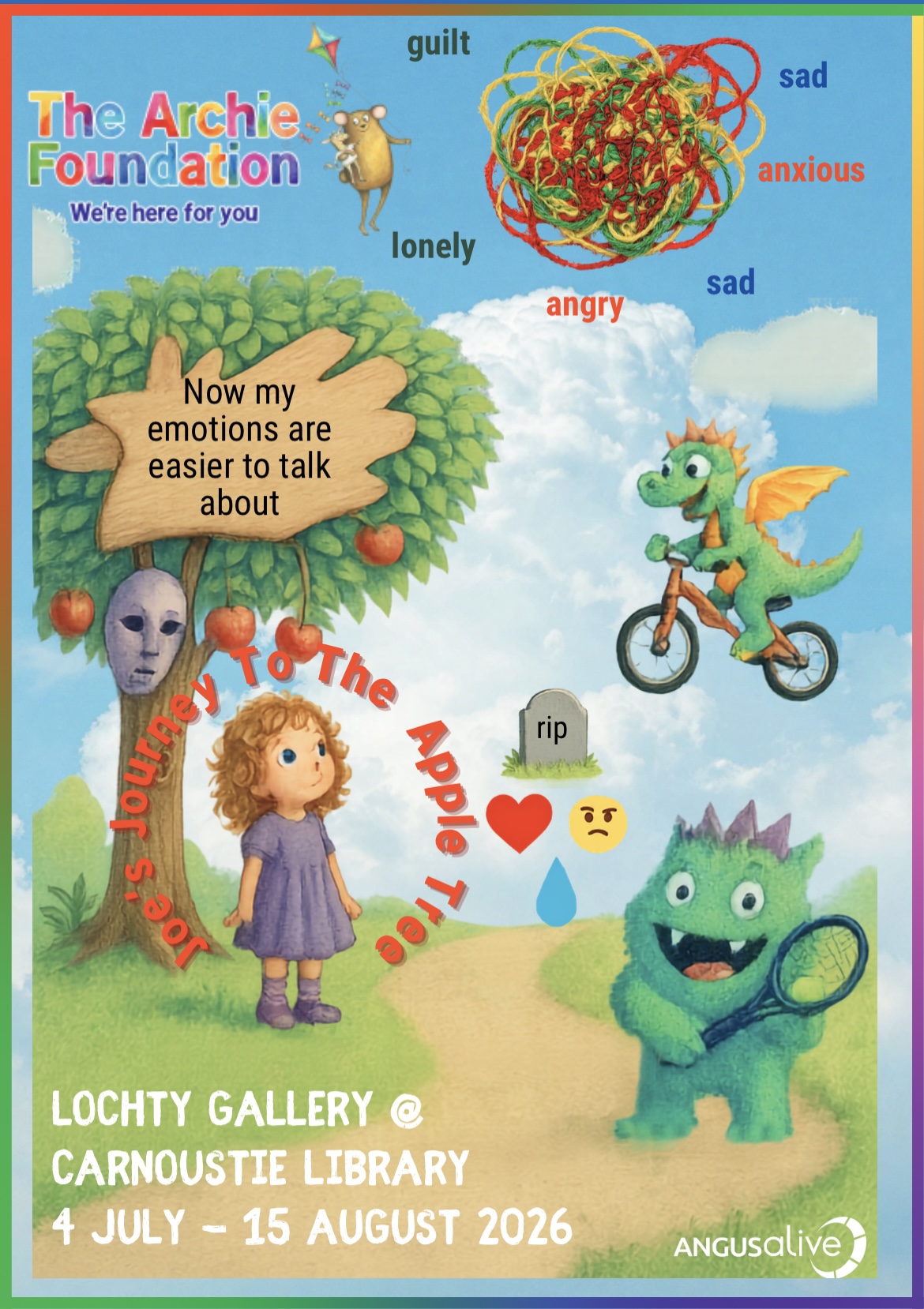 Carnoustie Exhibition to showcase children’s experiences of love and loss